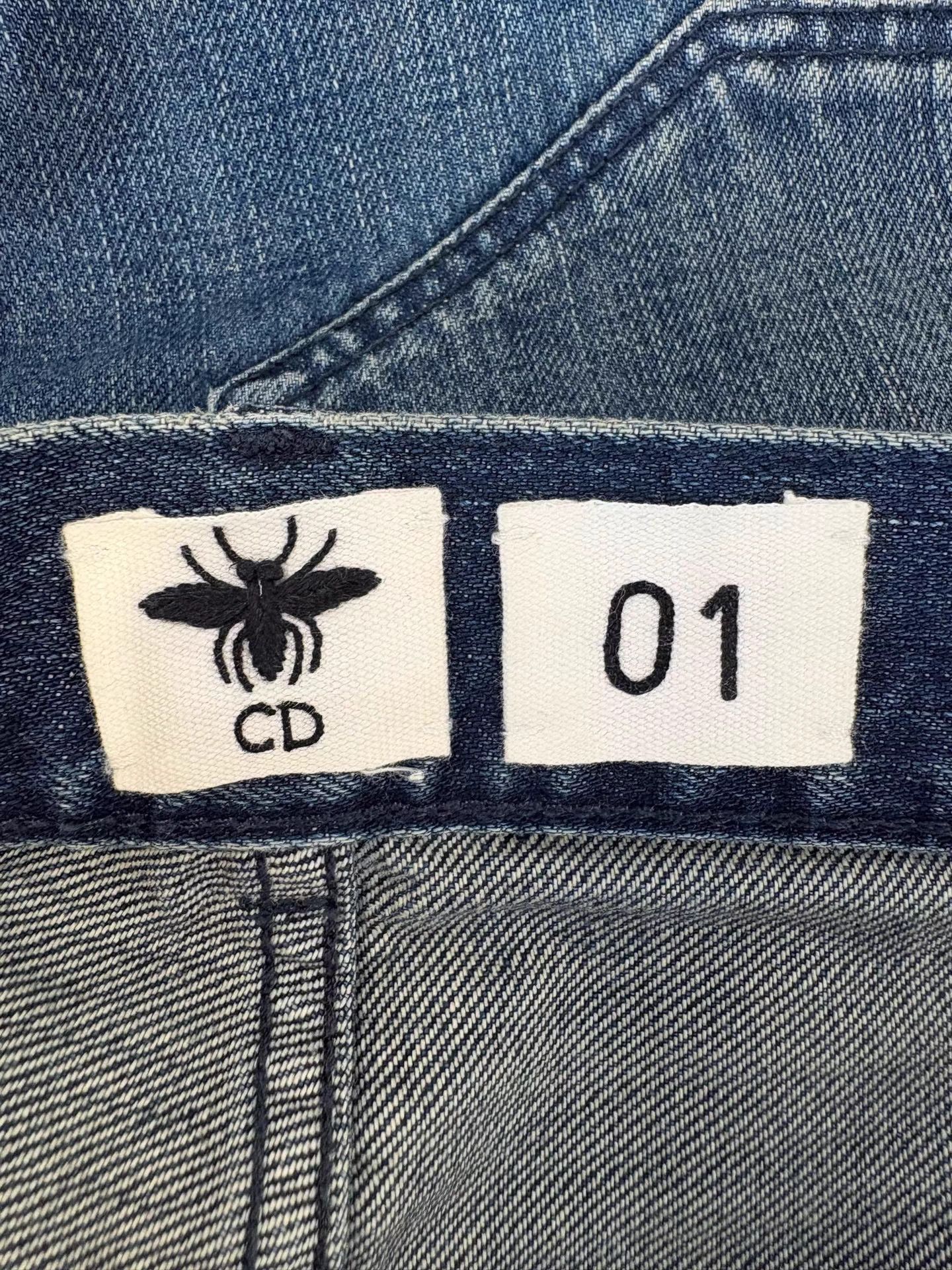 Dior DIOR Dark Blue Jeans Size US 36 / EU 52 - 3 Thumbnail