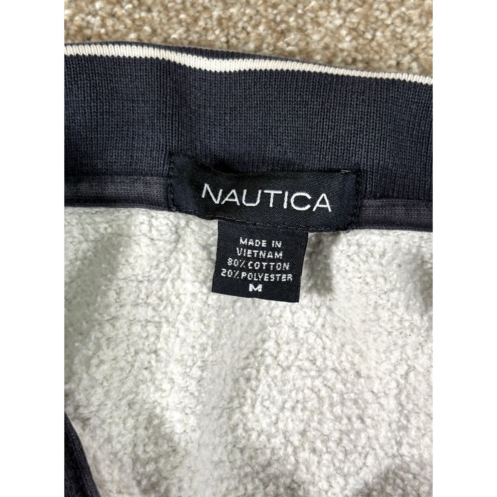 Nautica Nautica Mens Sweater 1/2 Zip Gray Heather Embroidered Logo M Mens Sweater Pullover Zip Short description: 1/2 Zip, Logo, Embroidered Size US M / EU 48-50 / 2 - 3 Thumbnail