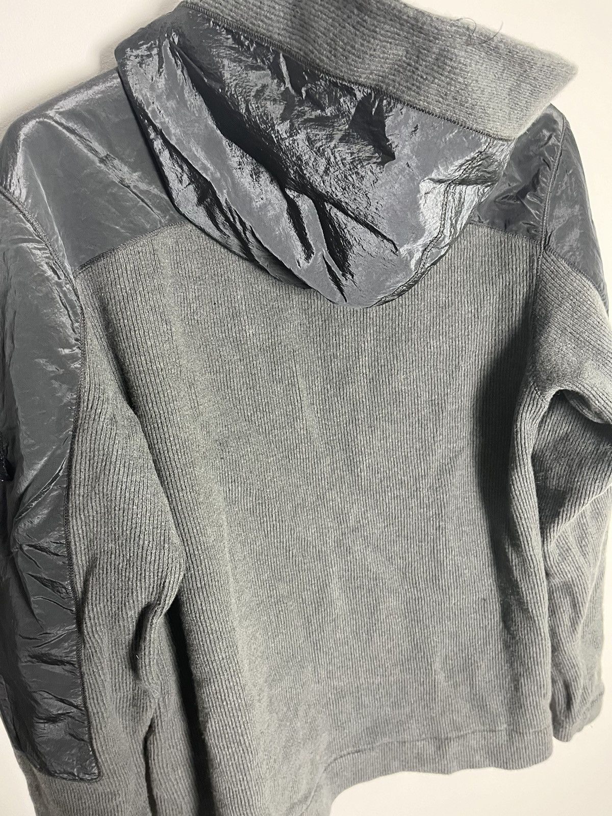 Vintage Stone Island Wool zip hoodie sweater junior rare Size US M / EU 48-50 / 2 - 10 Thumbnail