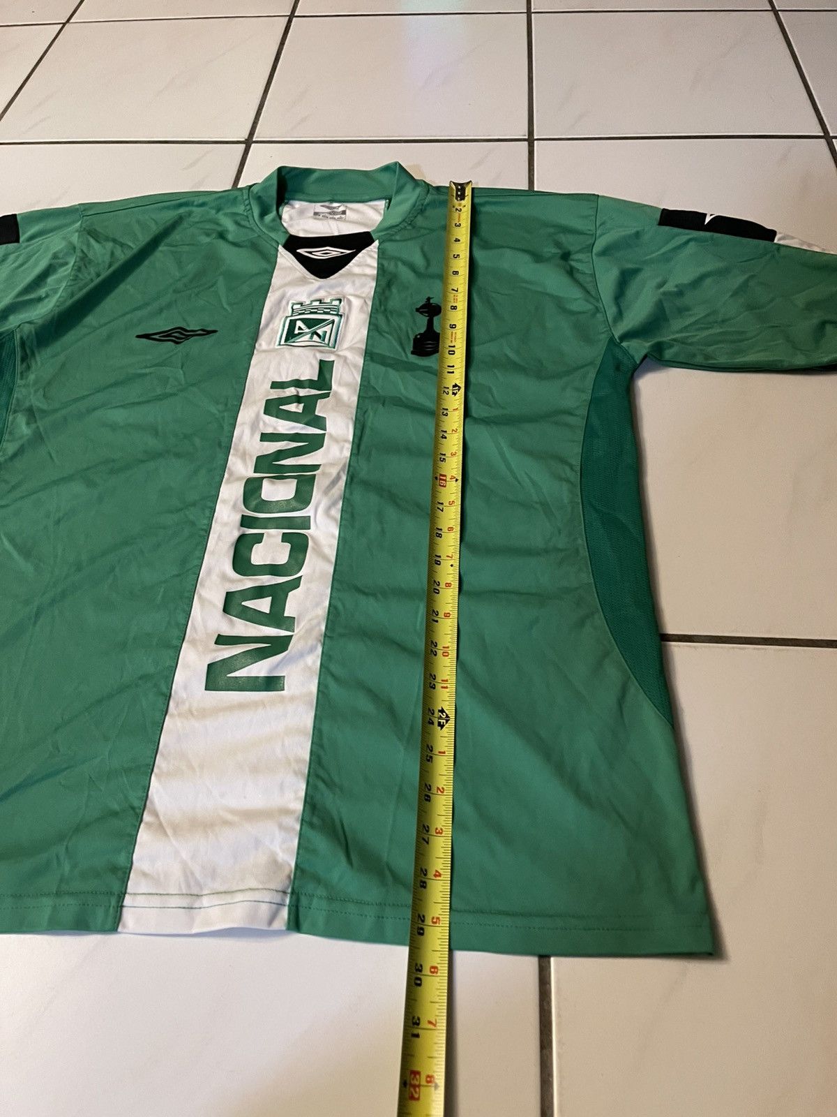 Umbro × Vintage Umbro Atletico Nacional Soccer Jersey Futbol Kit Colombia Size US S / EU 44-46 / 1 - 4 Thumbnail