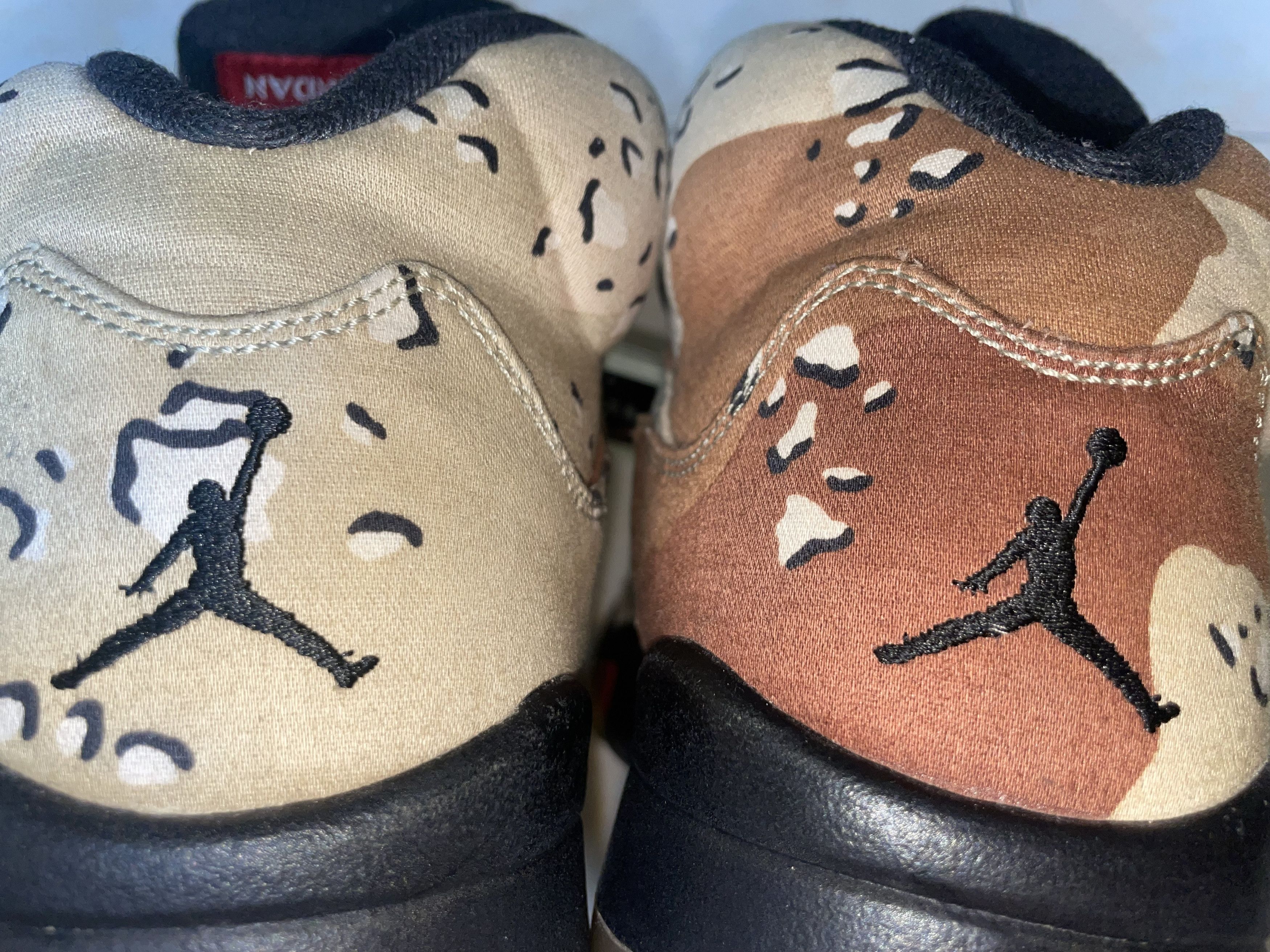 Supreme Supreme x Nike Jordan 5 Retro Desert Camo US9.5 Size US 9.5 / EU 42-43 - 5 Thumbnail