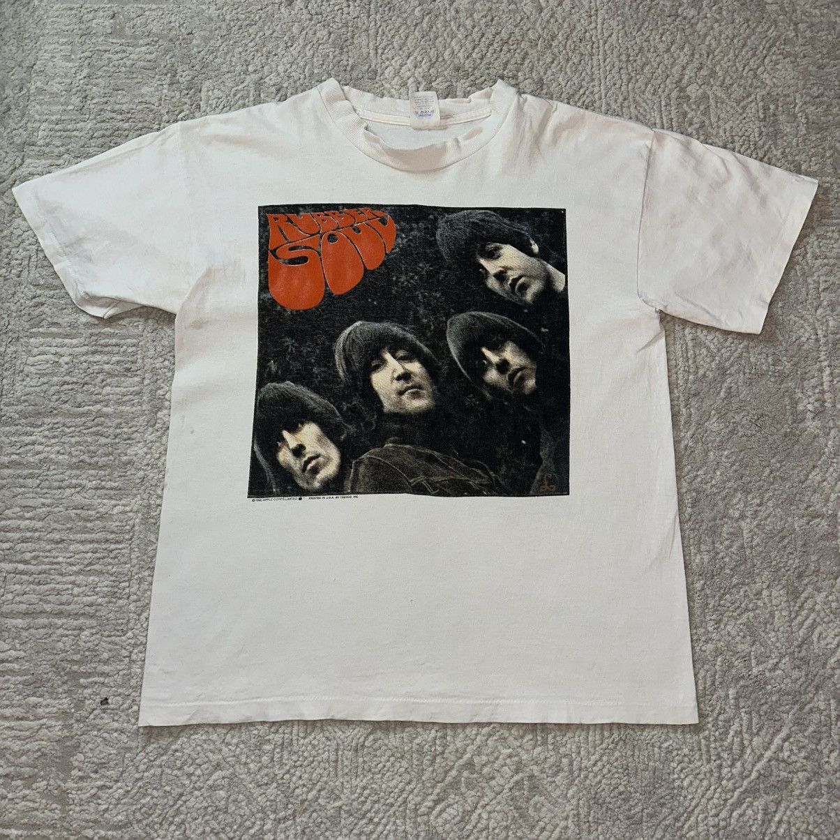 Band Tees The Beatles Rubber Soul Vintage T-shirt Size US L / EU 52-54 / 3 - 1 Thumbnail
