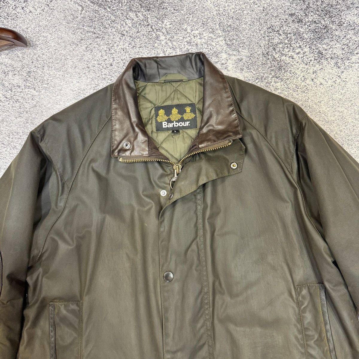Barbour Barbour Kelsey Waxed Cotton L size Size US L / EU 52-54 / 3 - 5 Thumbnail