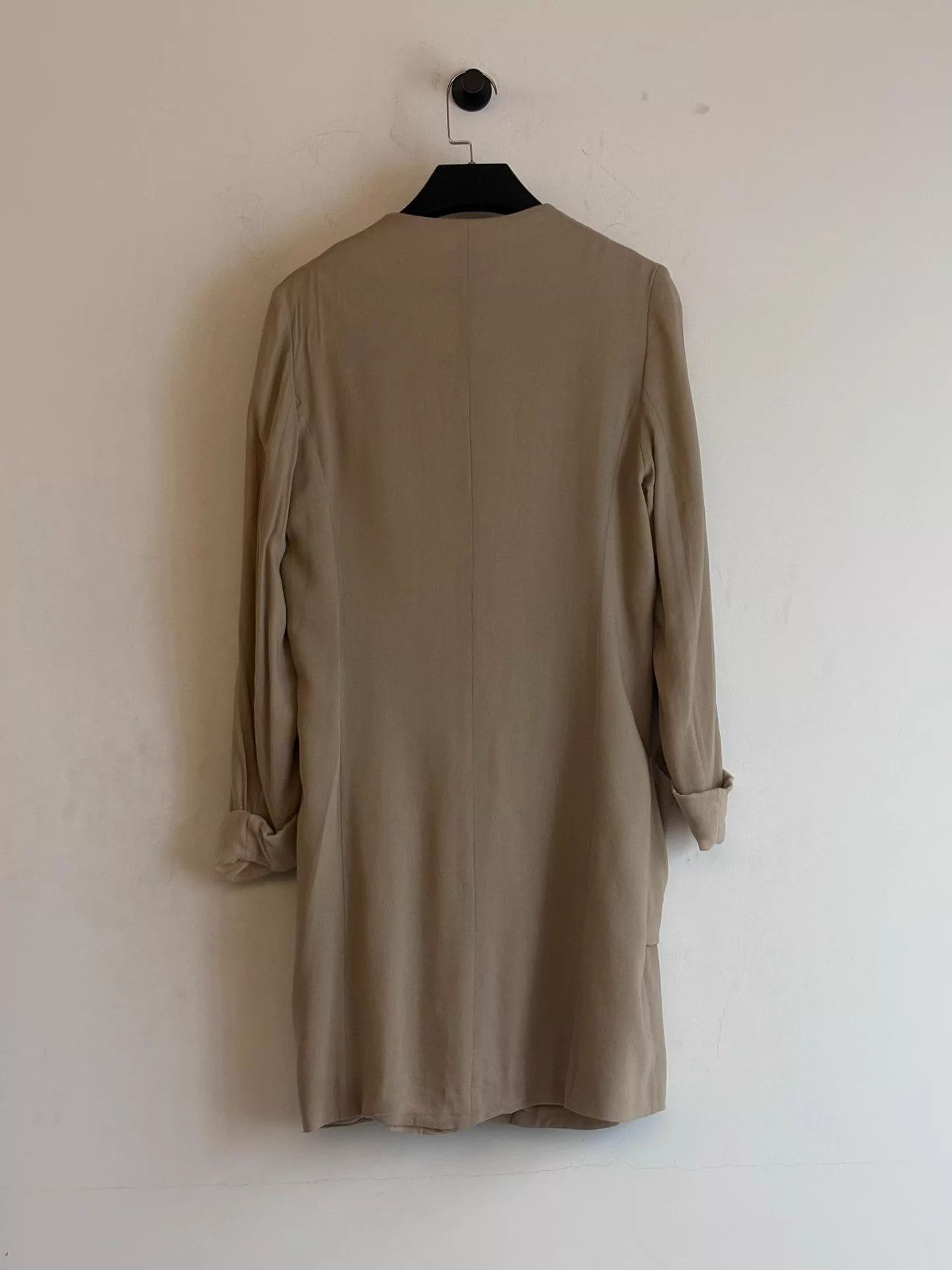 Maison Margiela Maison Margiela SS2011 Sheer Collarless Coat Size 40 Size S / US 4 / IT 40 - 4 Thumbnail