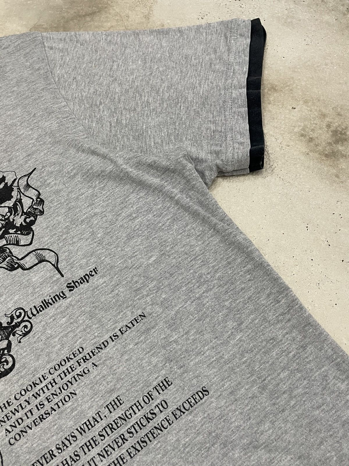 Japanese Brand City Natural Photo City Life Sunshine Poem Layered Tee Size US L / EU 52-54 / 3 - 15 Thumbnail