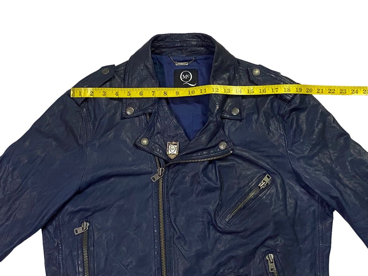 Alexander McQueen Alexander McQueen Double Coller Leather Jacket Size US XL / EU 56 / 4 - 8 Thumbnail