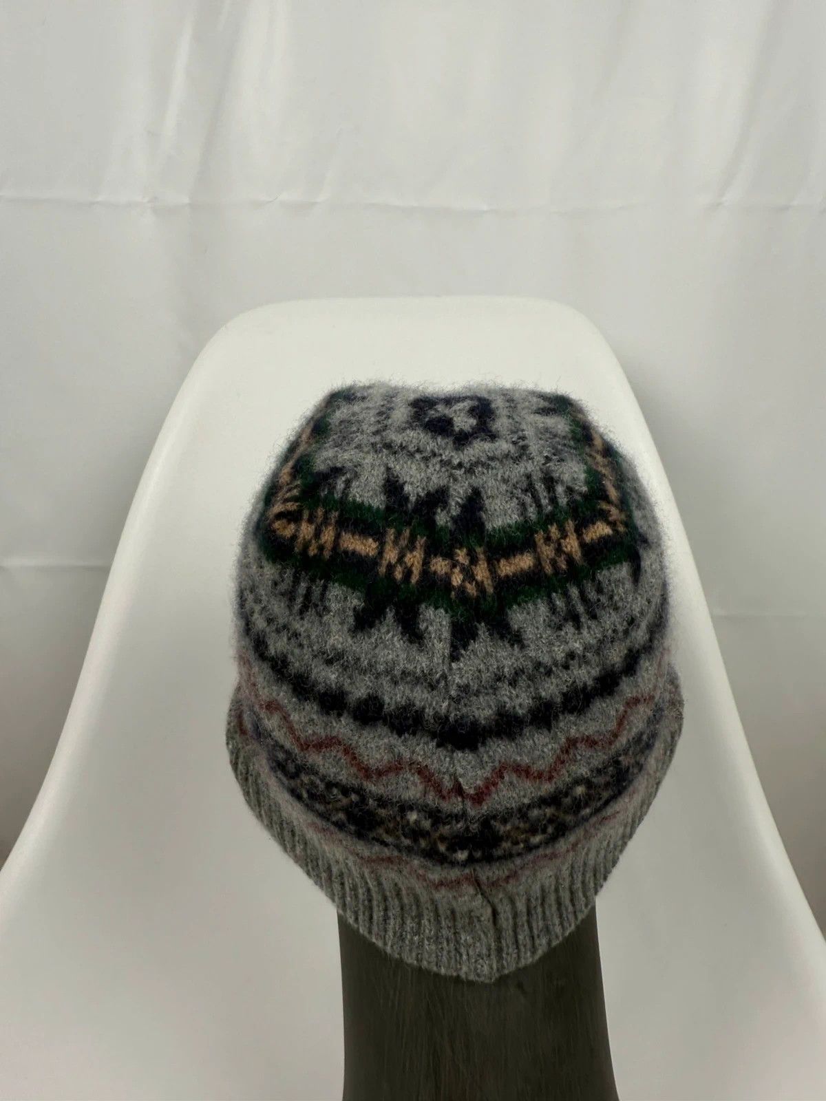 Barbour Barbour Wool Beanie Men One Size Geometric Pattern Size ONE SIZE - 4 Thumbnail
