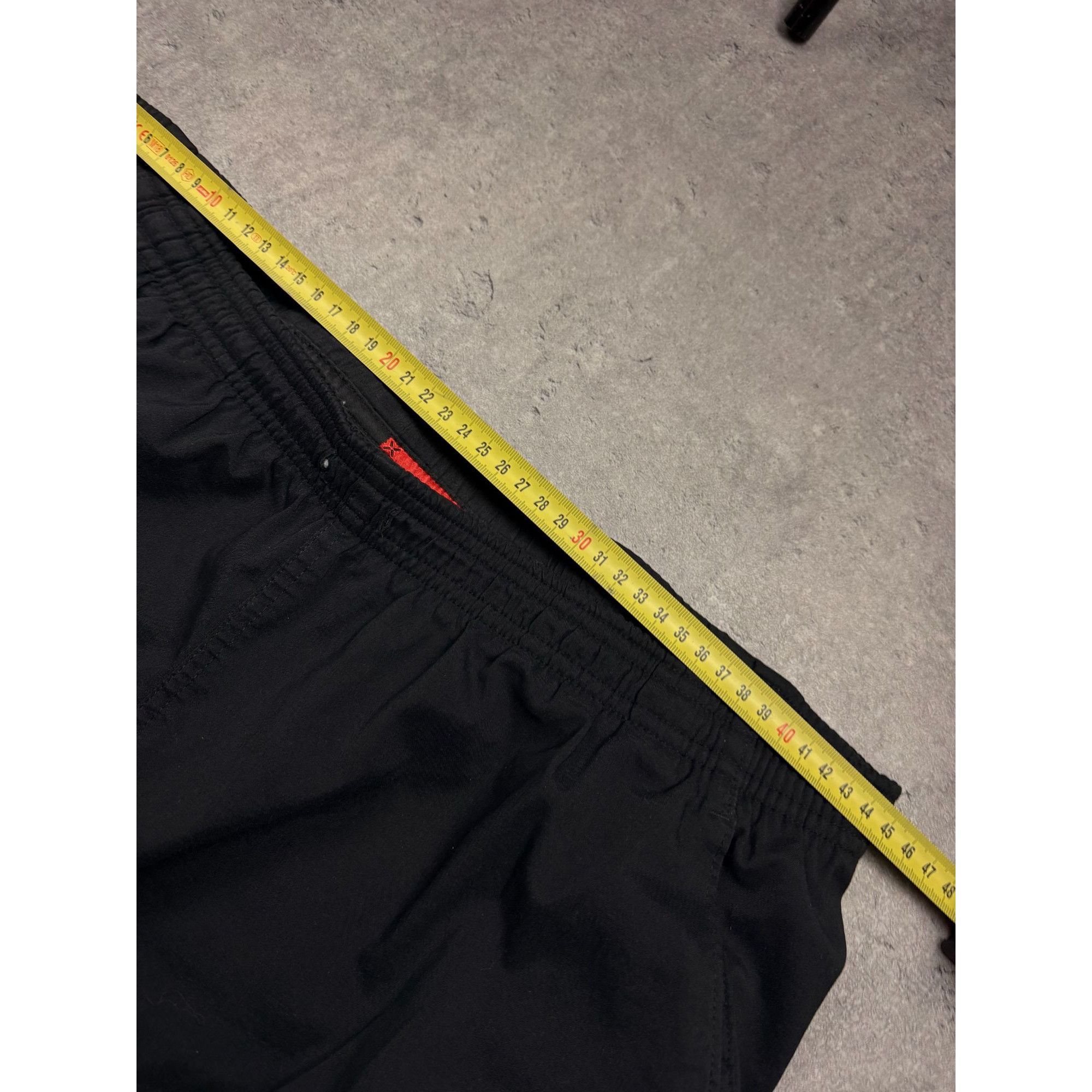 Nike Vintage Nike Track Pants Black Grey Piping Y2K Mesh Lined Ba Size US 34 / EU 50 - 3 Thumbnail