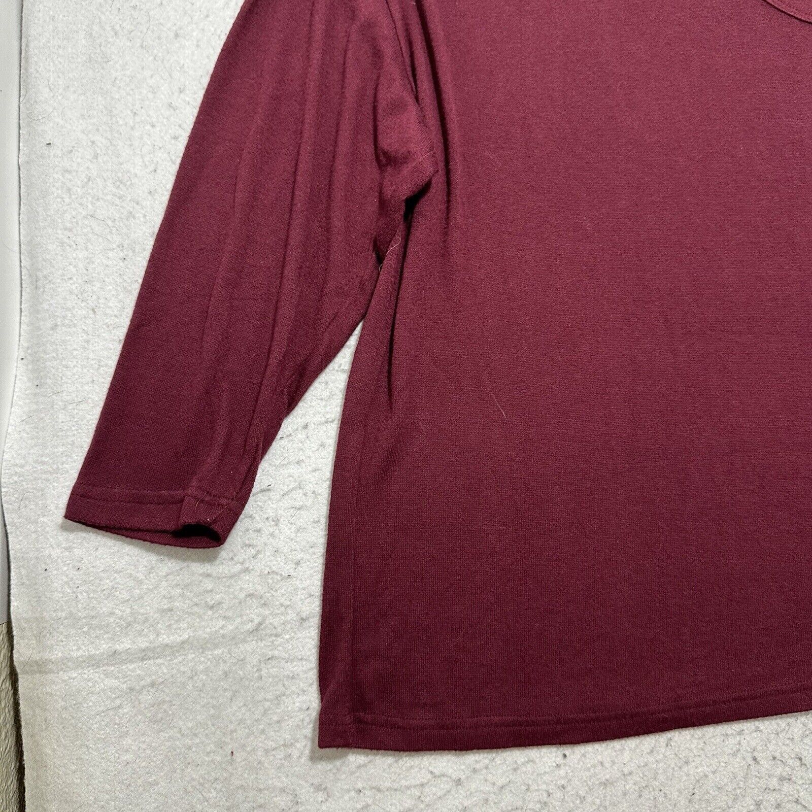 Old Navy Old Navy XXL V-Neck Sweater Burgundy / Maroon Pullover Size XXL / US 16-18 / IT 52-54 - 6 Thumbnail