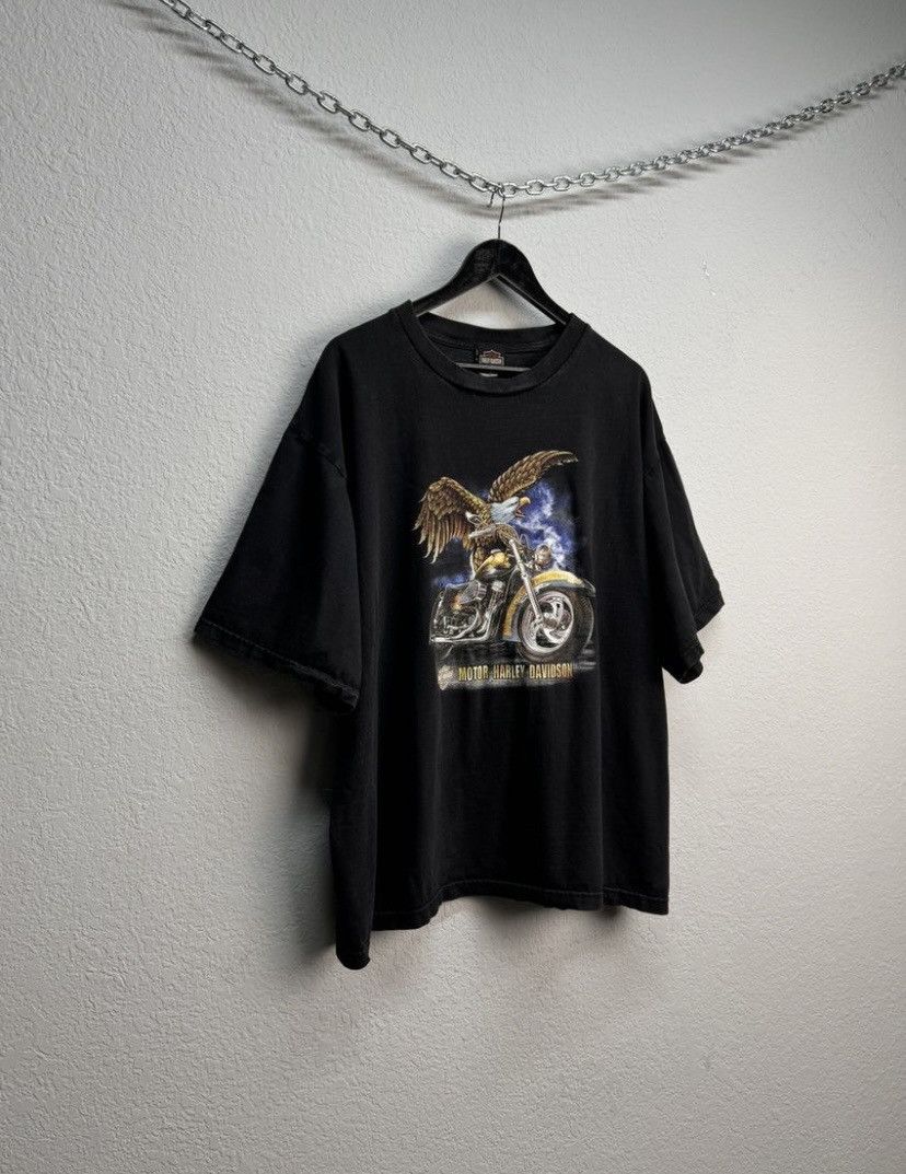 Harley Davidson Harley Davidson Vintage 90s T-shirt Size US XL / EU 56 / 4 - 4 Thumbnail