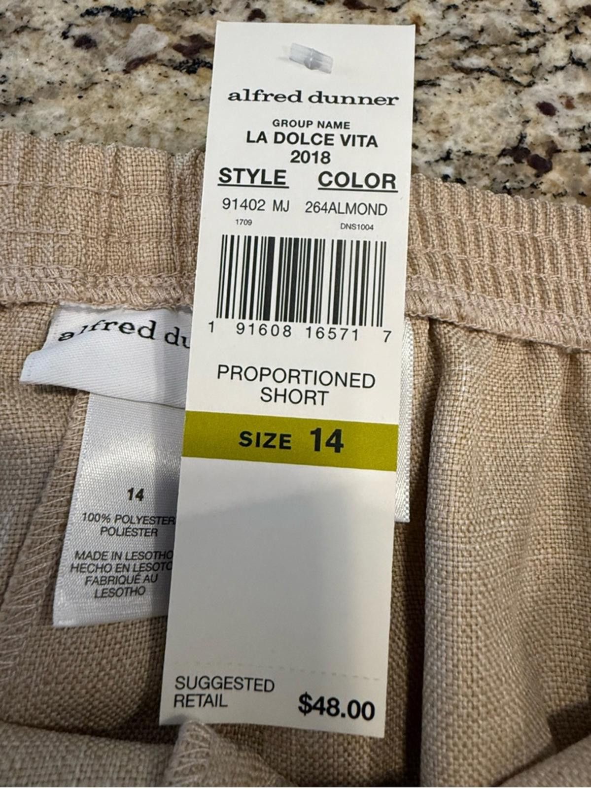 Other Alfred Dunner La Dolce Vita tan pants suit set mixed sizing Size M / US 6-8 / IT 42-44 - 7 Thumbnail