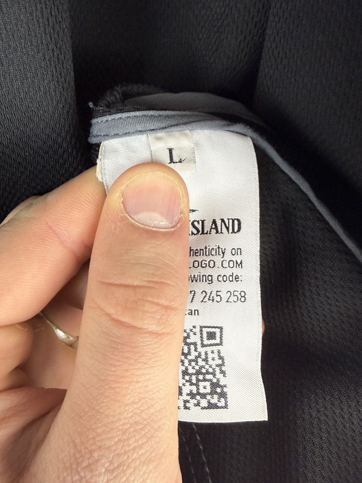 Stone Island Grey Stone Island Light Soft Shell-R Jacket Size US L / EU 52-54 / 3 - 11 Thumbnail