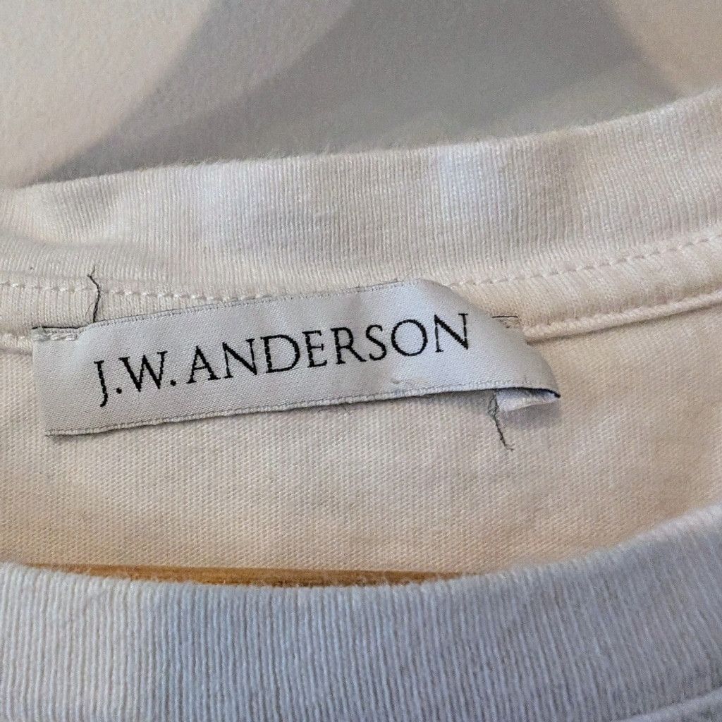 JW Anderson JW Anderson - Orbital - White, 100% Cotton, Unisex Shirt, XS Size US XS / EU 42 / 0 - 5 Thumbnail
