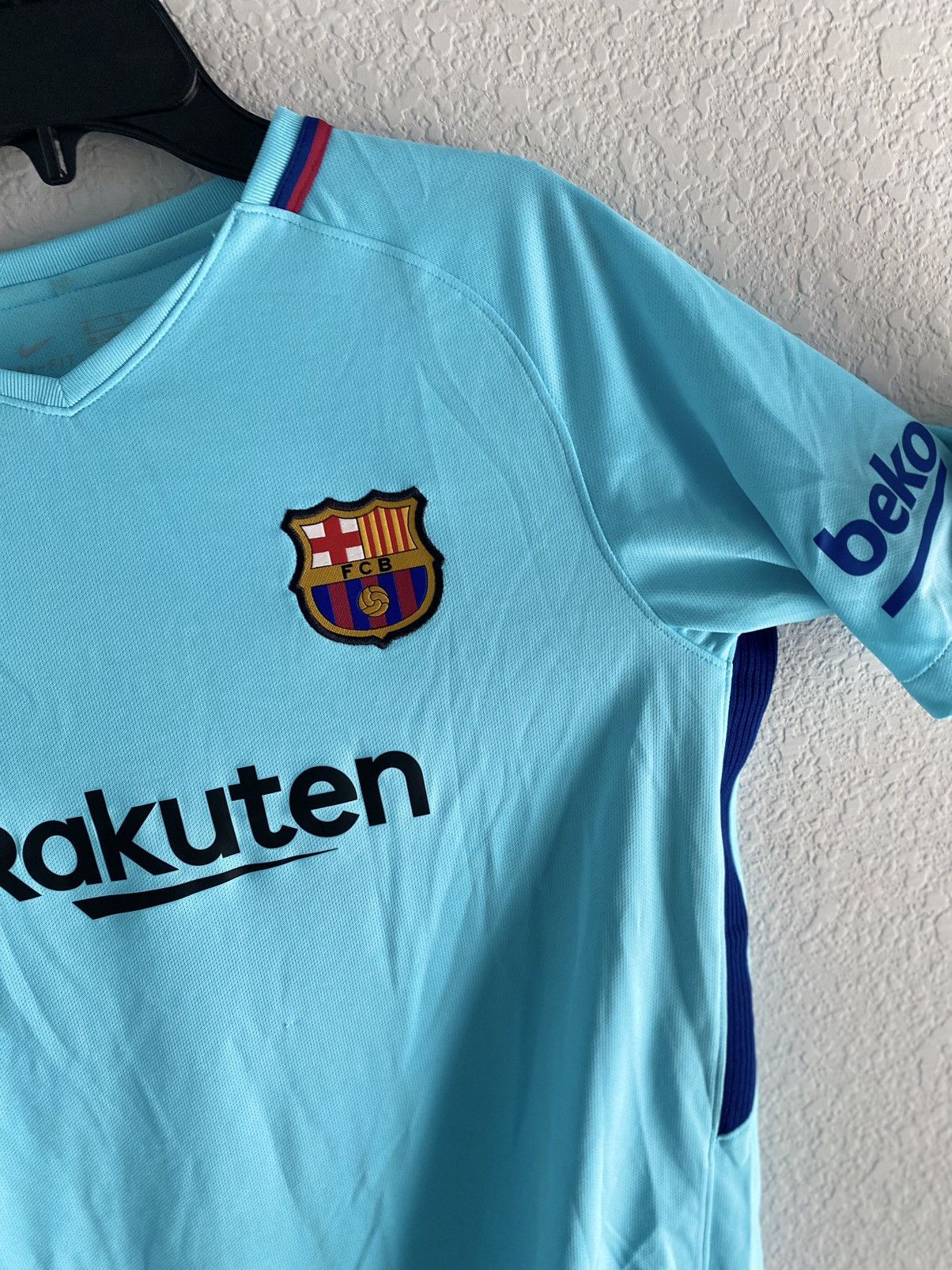 Designer × Nike FC Barcelona Neymar 2017 Away Jersey Size US XS / EU 42 / 0 - 3 Thumbnail