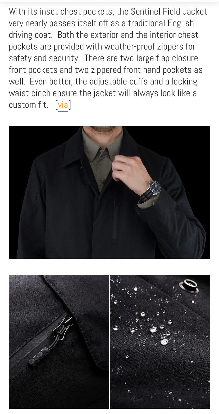 Triple Aught Design Triple Aught Design Santiel Field Waterproof Jacket Size US XL / EU 56 / 4 - 4 Thumbnail
