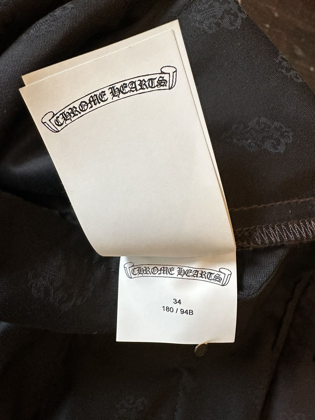 Chrome Hearts Chrome Hearts Brown Chinos Size US 34 / EU 50 - 9 Thumbnail