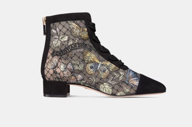 Dior o1w1db11124 Naughtily-D Ankle Boots in Multicolor Size US 7 / IT 37 - 1 Thumbnail