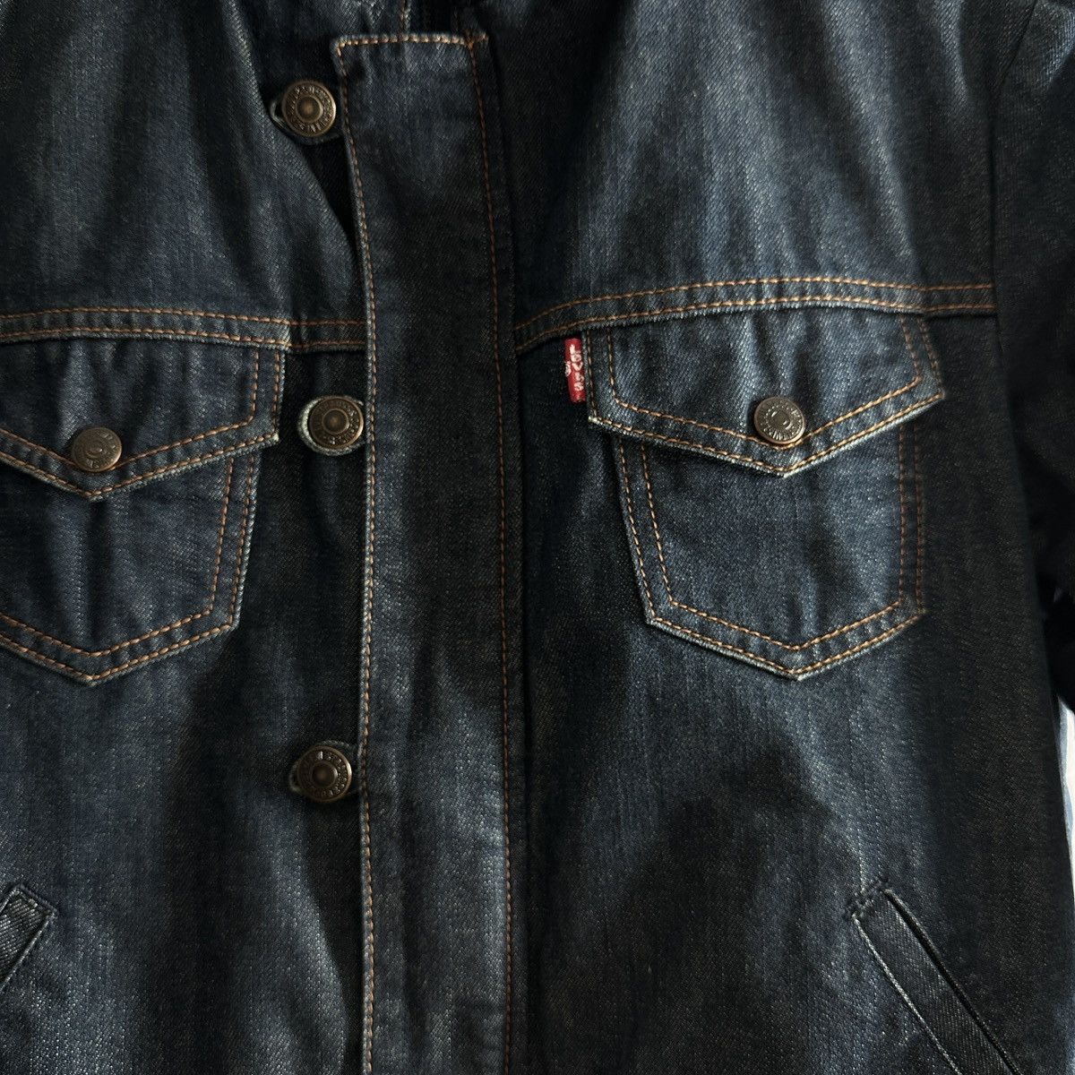 Levi's Vintage Clothing Vintage 90s Levi's Trucker Denim Jacket outwear Size S / US 4 / IT 40 - 3 Thumbnail