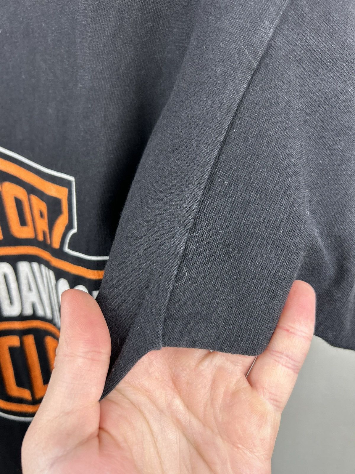 Harley Davidson Vintage 90s Harley Davidson Earl Smalls T shirt Size US L / EU 52-54 / 3 - 17 Thumbnail