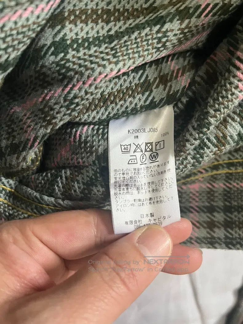 Kapital Kapital Size 44 Jacket, classic plaid design, 100% pure cot Size US L / EU 52-54 / 3 - 5 Thumbnail