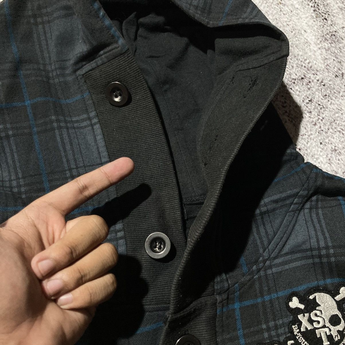 Japanese Brand 2000s Ba-Tsu Studio Skull Logo Punk Button Hoodie Sly Style Size US M / EU 48-50 / 2 - 11 Thumbnail