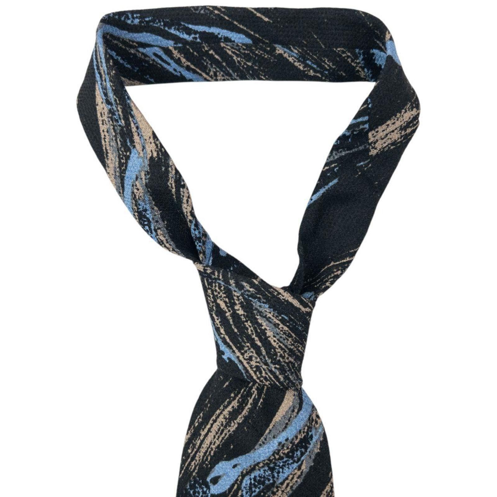 Issey Miyake Vintage Issey Miyake Pattern Silk Tie Size ONE SIZE - 4 Thumbnail