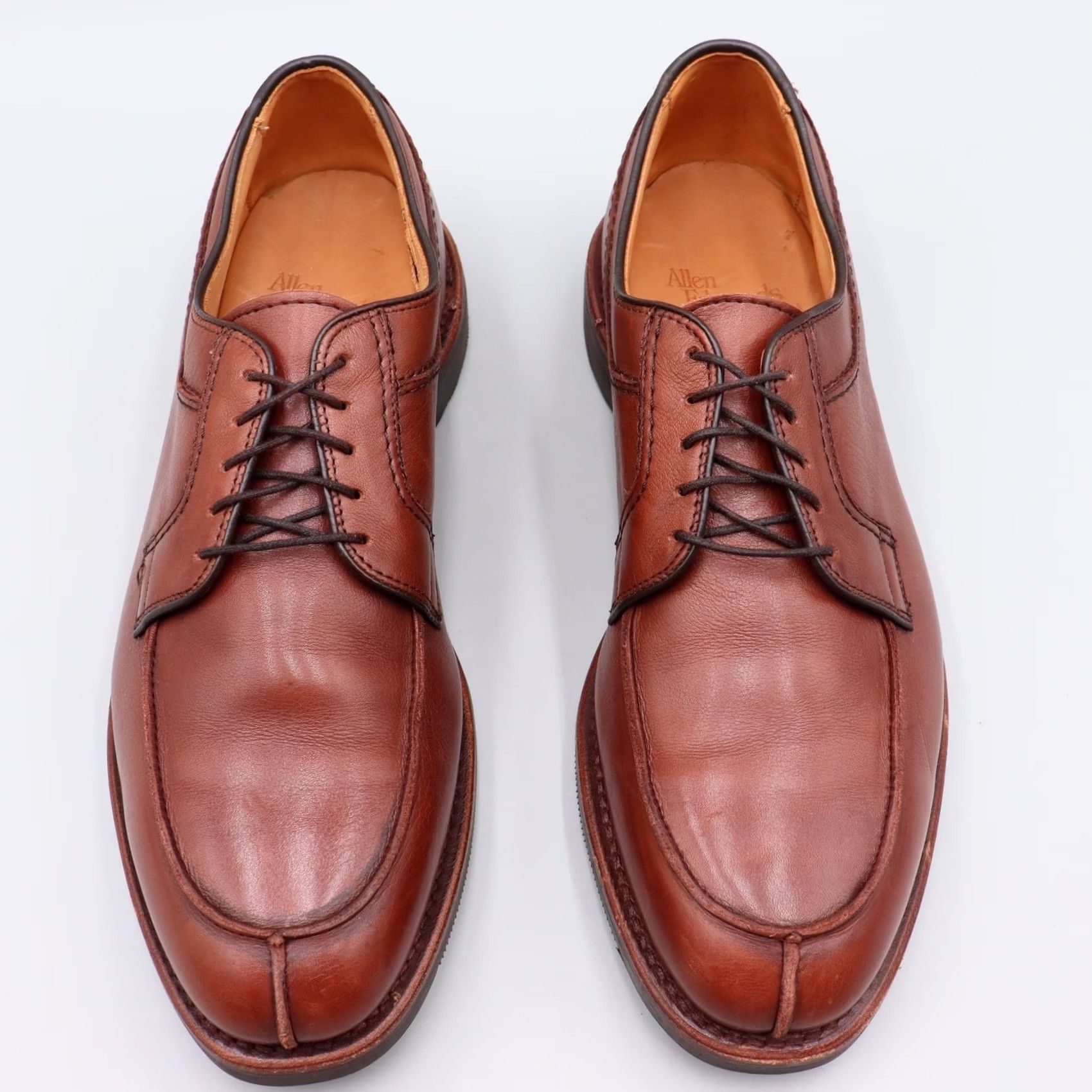 Allen Edmonds Stockbridge 3754 Derby Oxford Leather Split 