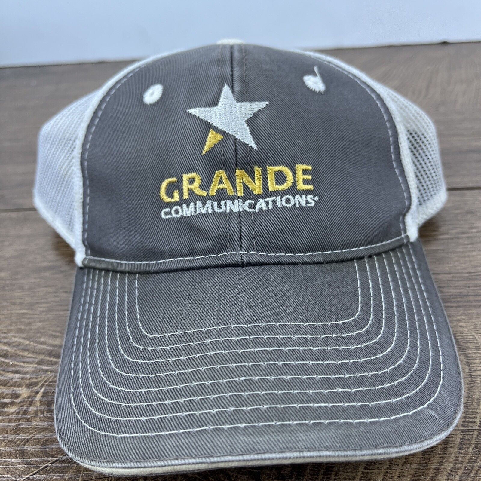 Other Grande Communications Hat Gray Hat Adjustable Gray Adult Siz Size ONE SIZE - 2 Thumbnail