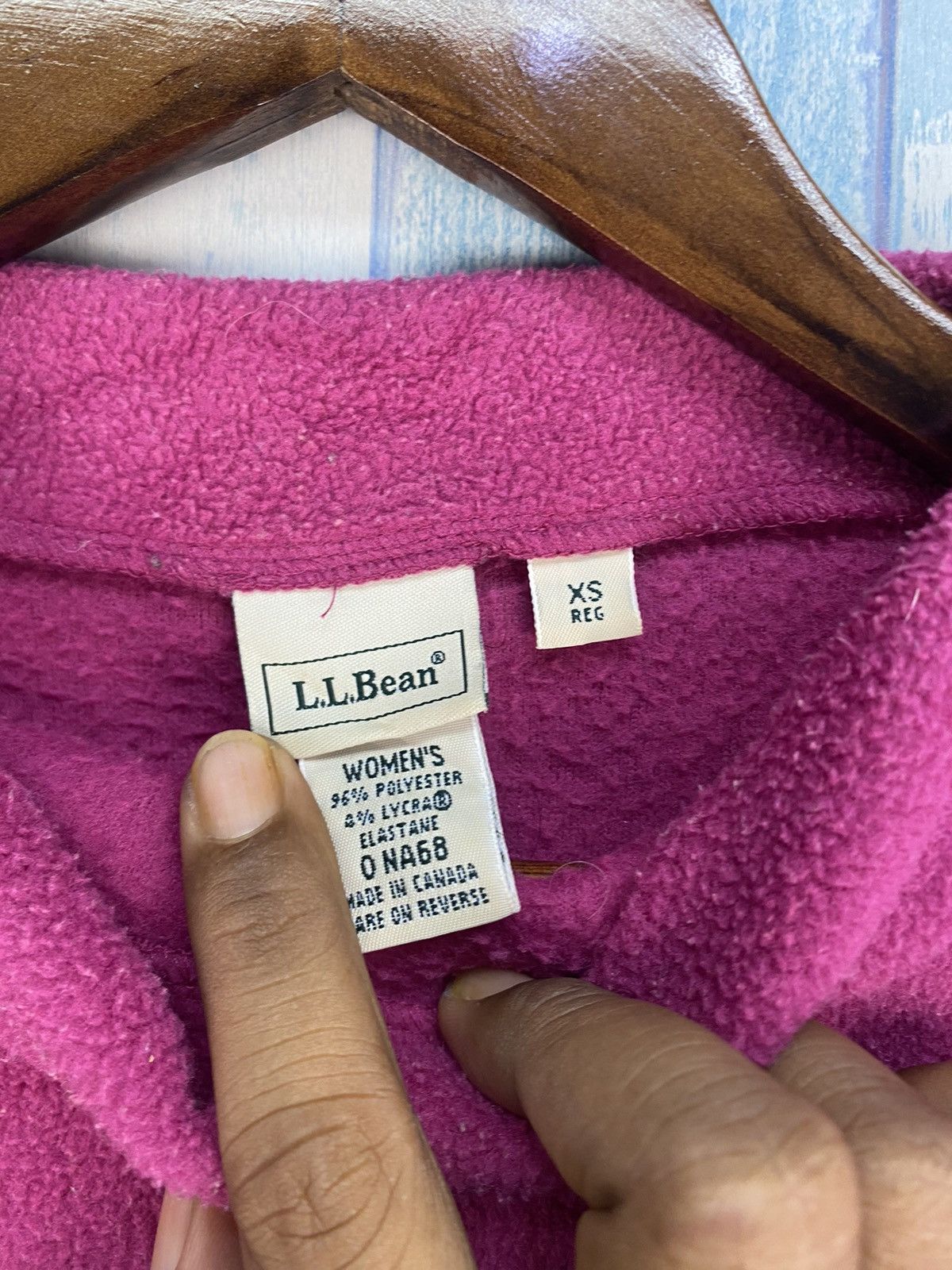 L.L. Bean Vintage L.L.Bean Fleece Turtleneck Size XS / US 0-2 / IT 36-38 - 4 Thumbnail