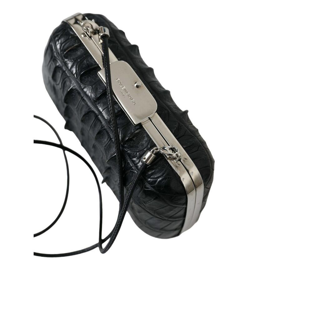Balenciaga Balenciaga Elegant Crocodile Leather Evening Clutch Size ONE SIZE - 2 Thumbnail