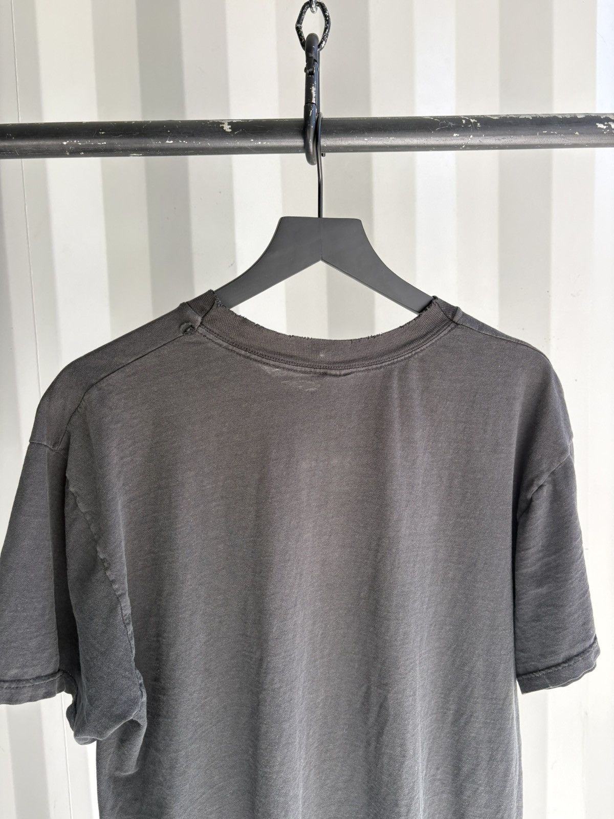 Vintage Thrashed Sun Faded BLANK Shirt Distressed Grunge Band Size US L / EU 52-54 / 3 - 4 Thumbnail