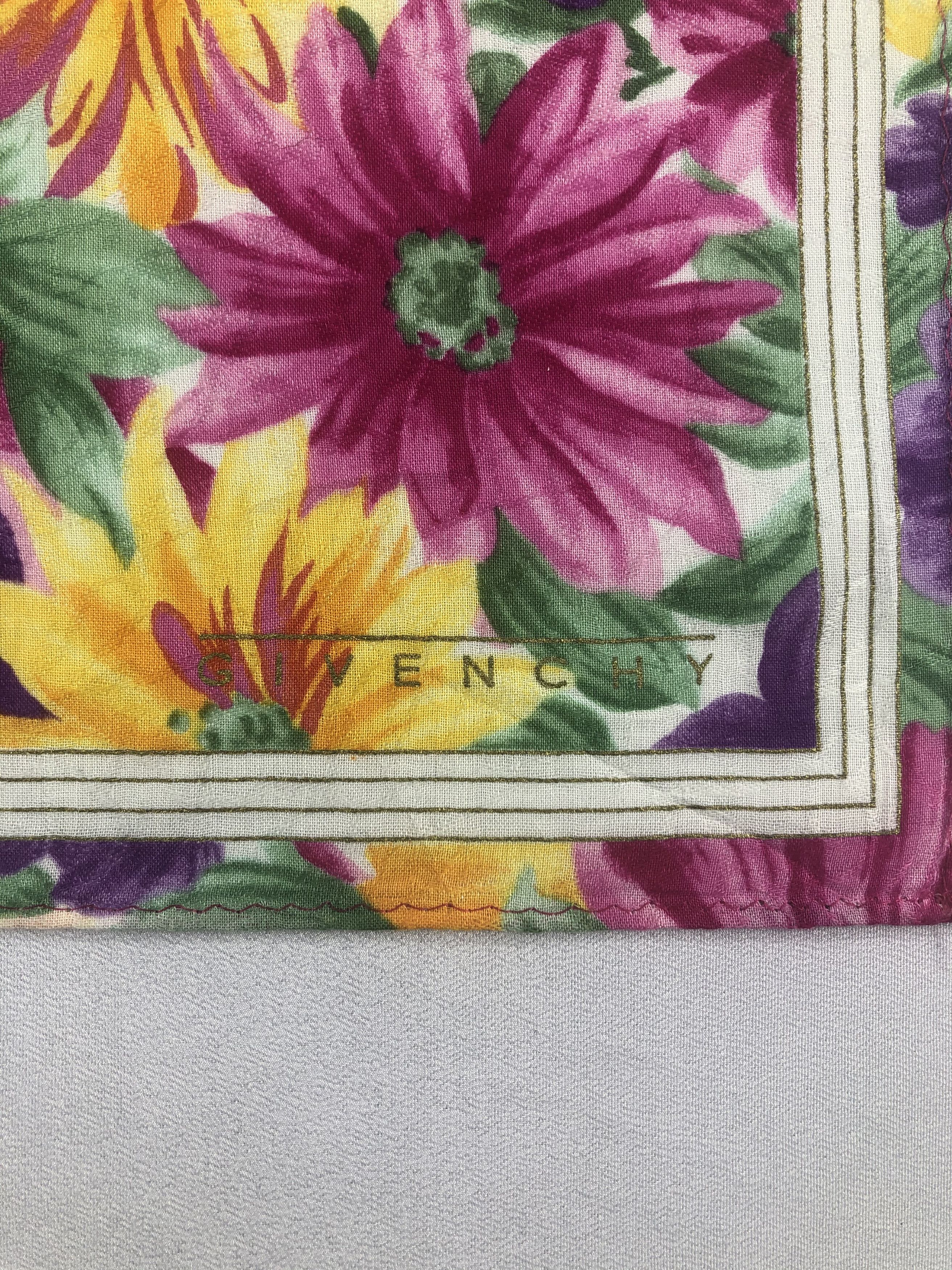 Vintage Givenchy Handkerchief / Bandana / Neckerchief Size ONE SIZE - 5 Thumbnail