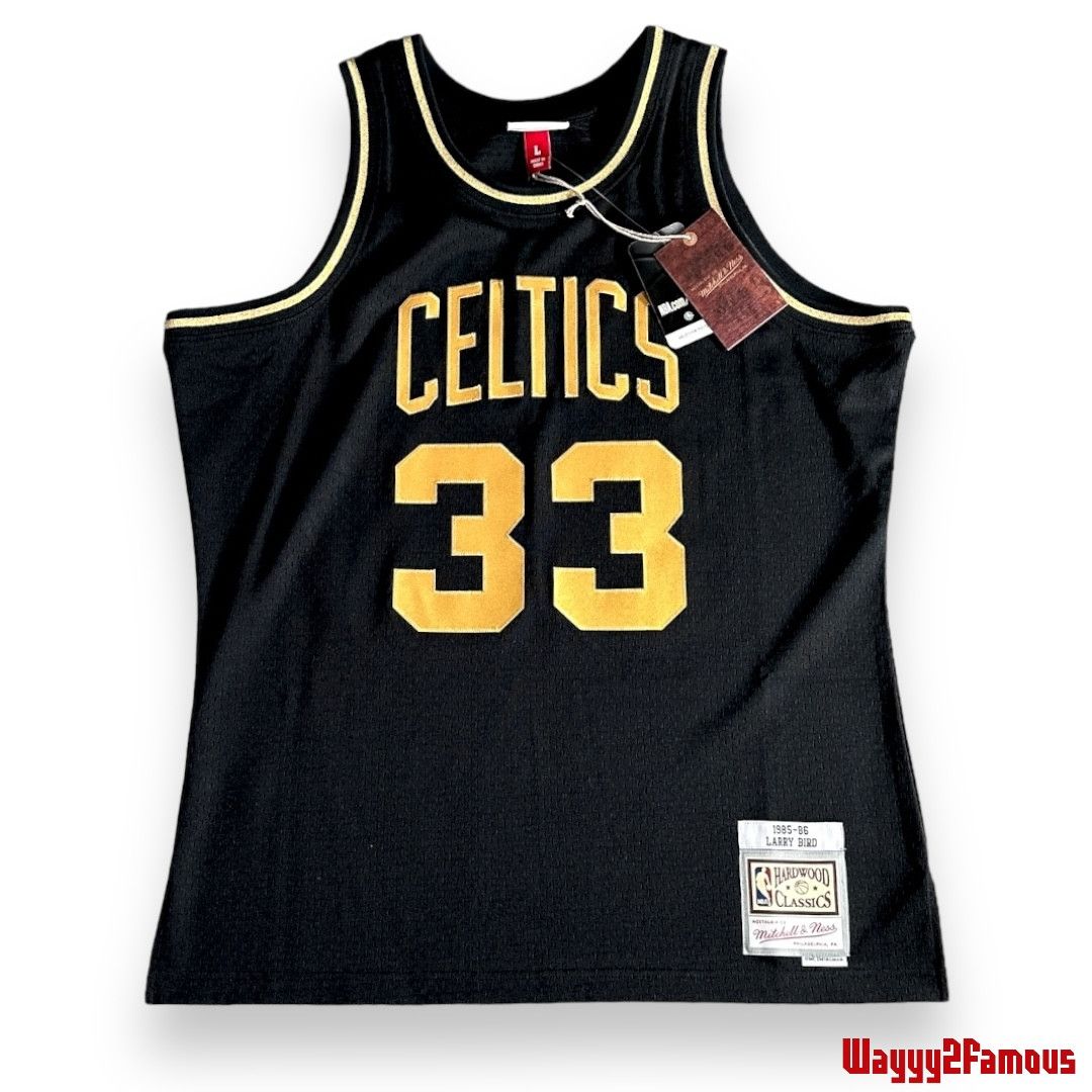 Mitchell & Ness × NBA "Legend Larry" Gold Larry Bird Jersey *NWT* Size US L / EU 52-54 / 3 - 3 Thumbnail