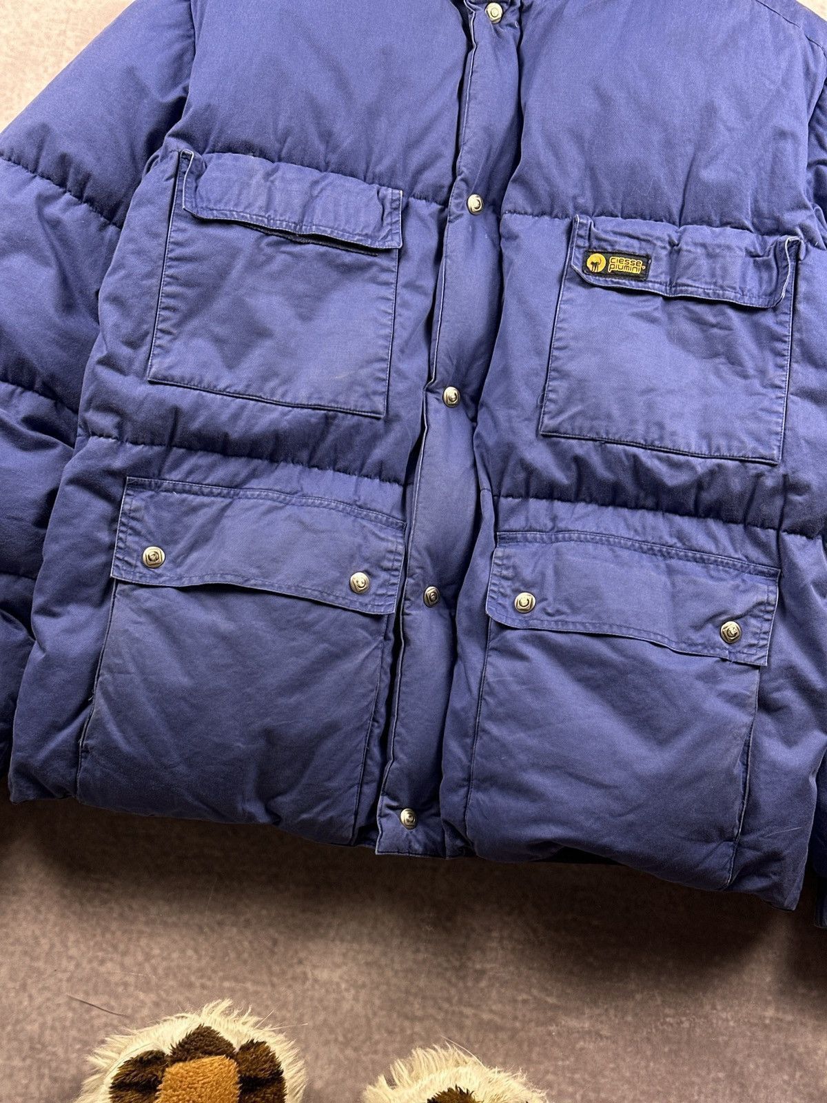 Descente Vintage 90s Ciesse Piumini TNF Puffer Down Jacket Style Size US XL / EU 56 / 4 - 7 Thumbnail