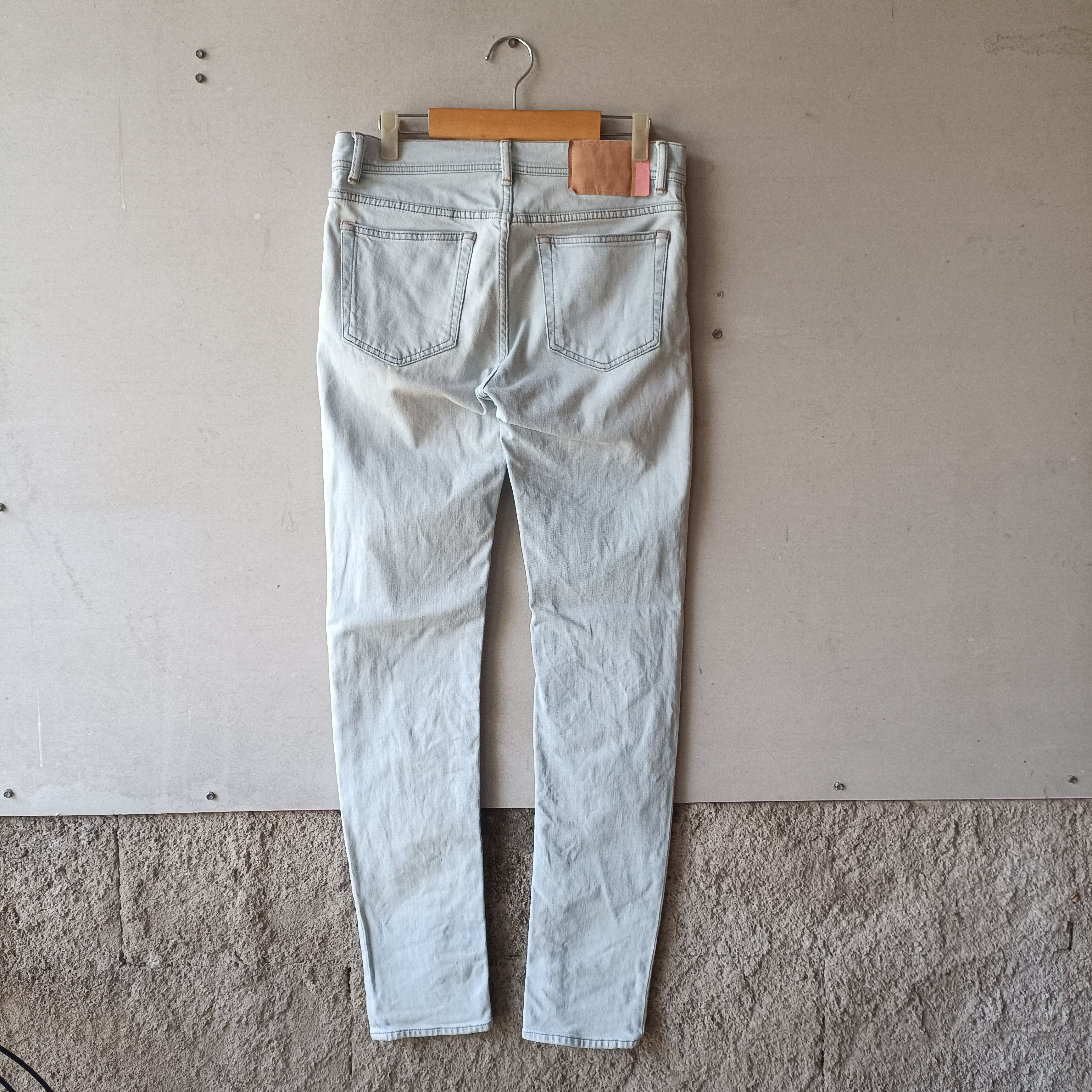 Acne Studios Acne studios bla konst Blue Wash Skinny Jeans Size 32" / US 10 / IT 46 - 2 Thumbnail