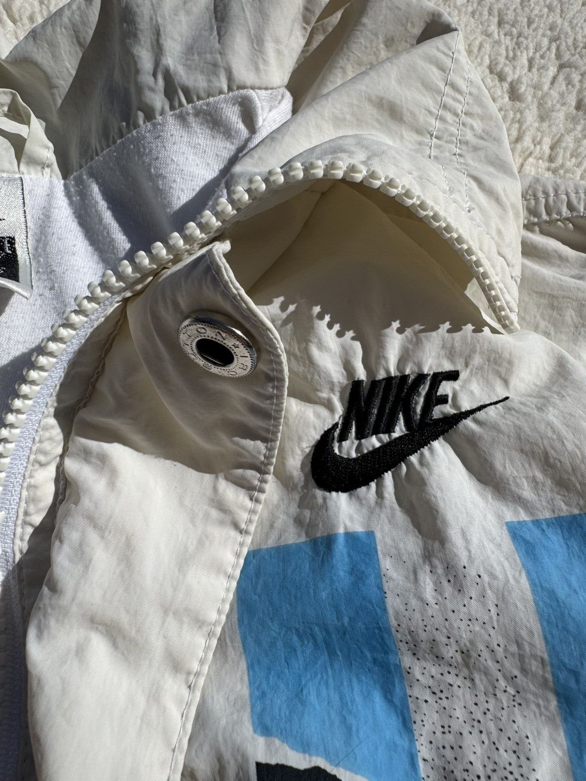 Nike Nike Agassi Challenge Court Vintage 90s Spellout Jacket Size US L / EU 52-54 / 3 - 6 Thumbnail