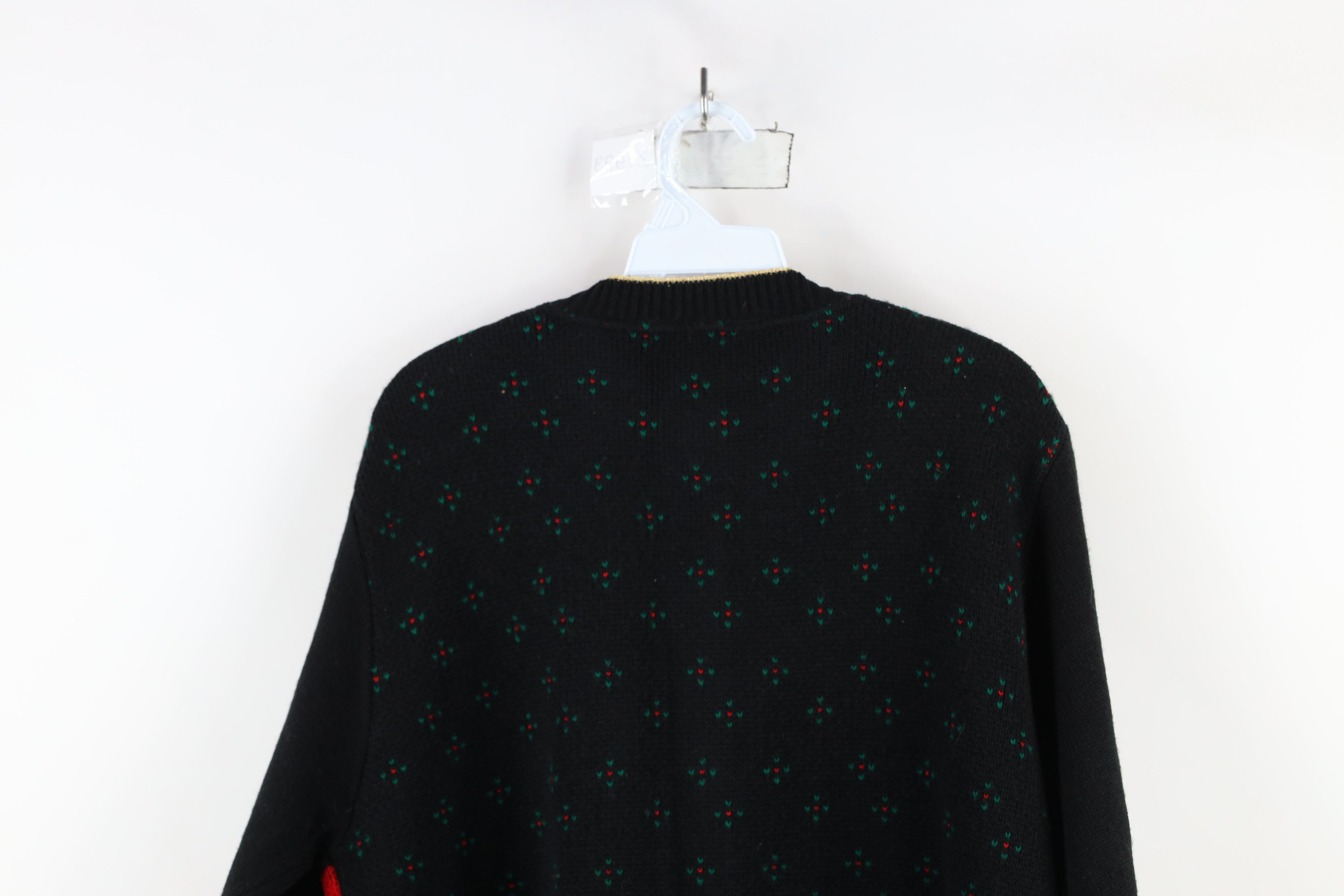 Vintage Vintage 90s Streetwear Patchwork Knit Cardigan Sweater USA Size M / US 6-8 / IT 42-44 - 12 Thumbnail