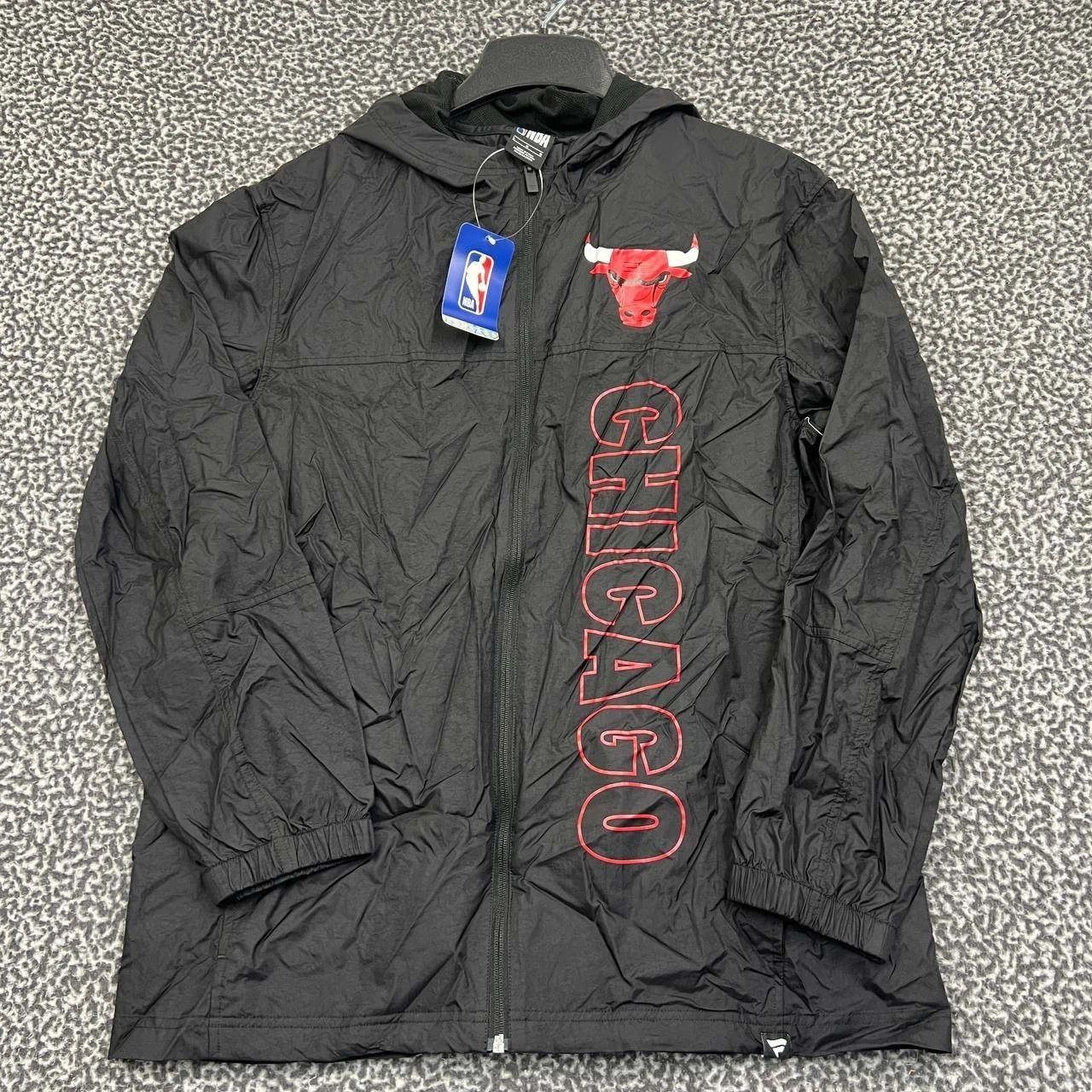 Other Chicago Bulls Windbreaker Jacket L NBA Full Zip Long Sleeve Size US L / EU 52-54 / 3 - 1 Thumbnail