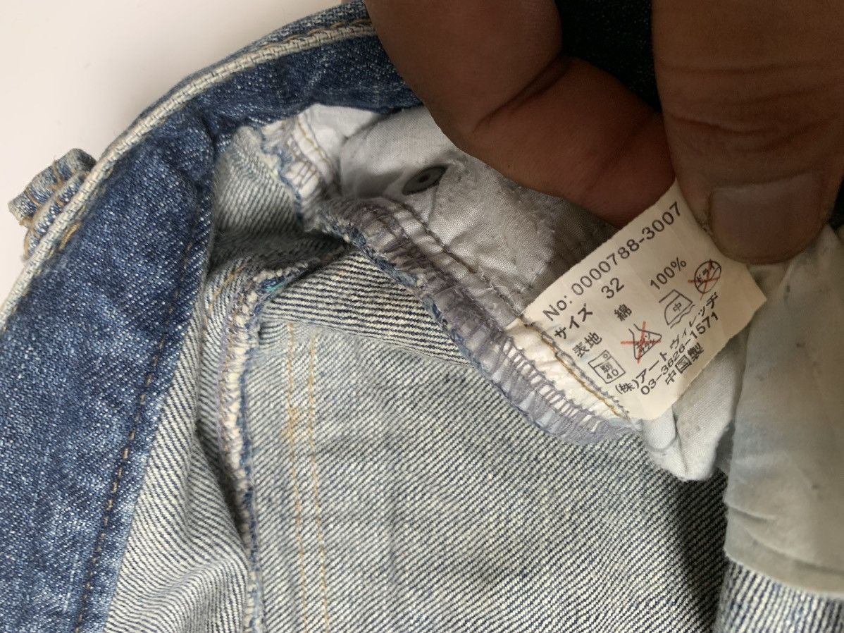 Japanese Brand × Vintage Beach sound distressed denim Size US 32 / EU 48 - 5 Thumbnail