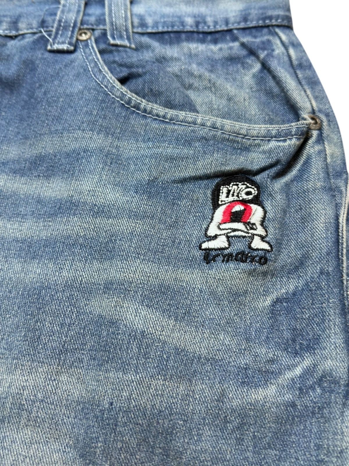 Ecko Unltd. Vintage Ecko Unltd. Baggy Wide Leg Skater Denim Size US 39 - 3 Thumbnail