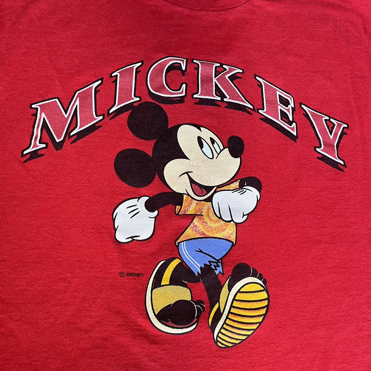 Disney × Mickey Inc × Vintage Vintage 1990s Disney Mickey Mouse Unlimited Beach Logo Tee Size US L / EU 52-54 / 3 - 4 Thumbnail