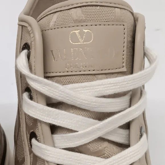 Valentino Valentino Toile Iconographe Flocked Sneakers - EU43.5/US10.5 Size US 10.5 / EU 43-44 - 10 Thumbnail