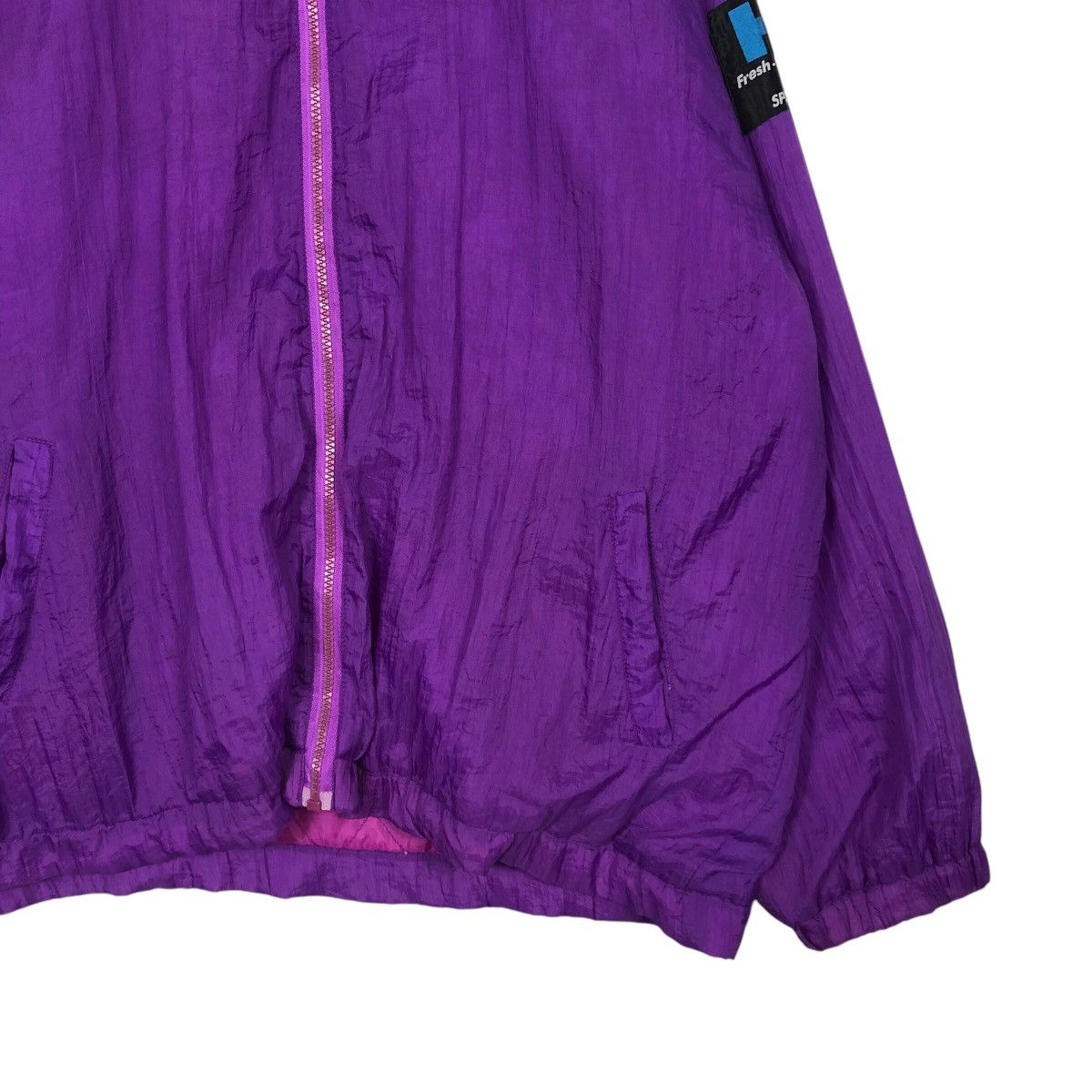 Japanese Brand 📌Vintage Bomber Jacket Rich Purple HIII Fresh Nysc Usa Size US L / EU 52-54 / 3 - 6 Thumbnail