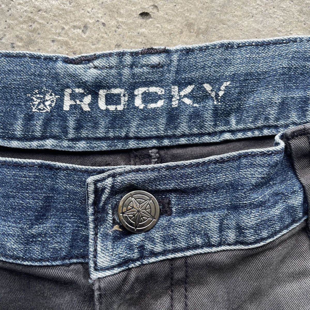 Japanese Brand Vintage Rocky Japan Double Knee Cargo Tactical Pants RARE Size US 34 / EU 50 - 9 Thumbnail