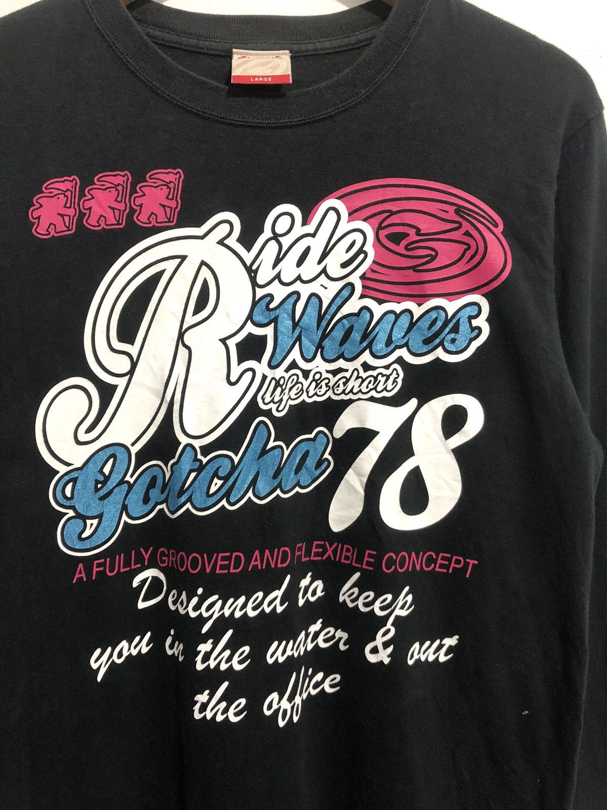 If Six Was Nine Japanese Gothic Poem Gotcha LongSleeve Punk Style Size US L / EU 52-54 / 3 - 5 Thumbnail