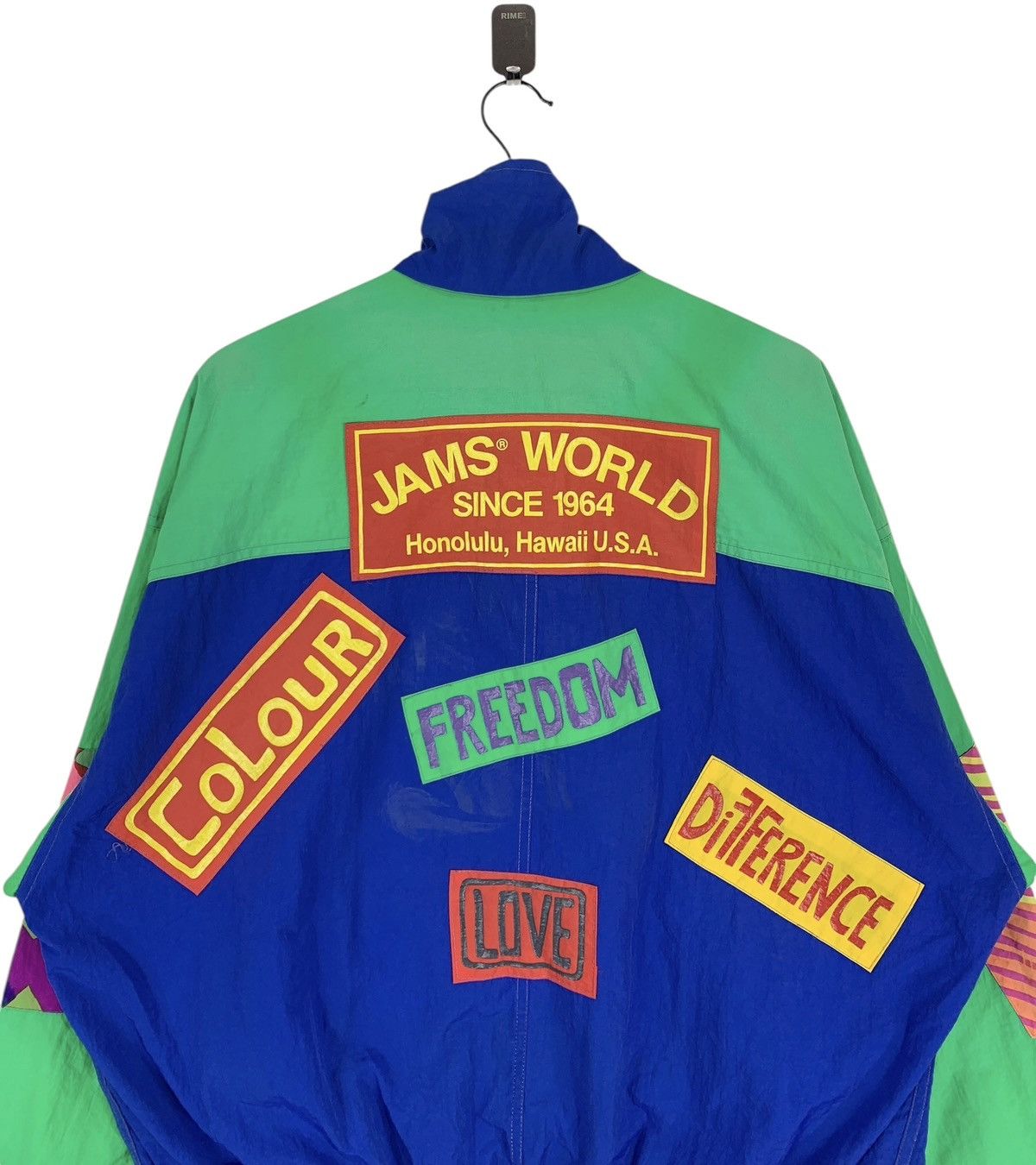 Jams World 80s Jams World Honolulu Hawaii Color Block Patches Jacket Size US L / EU 52-54 / 3 - 8 Thumbnail