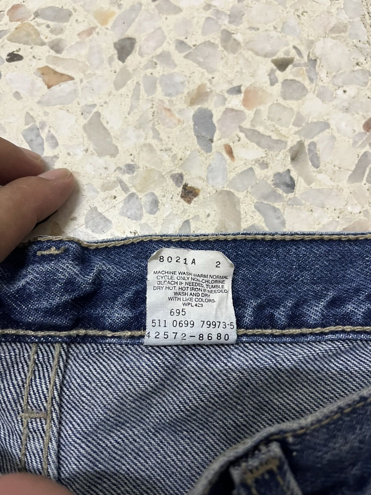Levi's Vintage Clothing 90s Levi’s SilverTab Loose Fit, OG Baggy Denim Grail Size US 35 - 5 Thumbnail