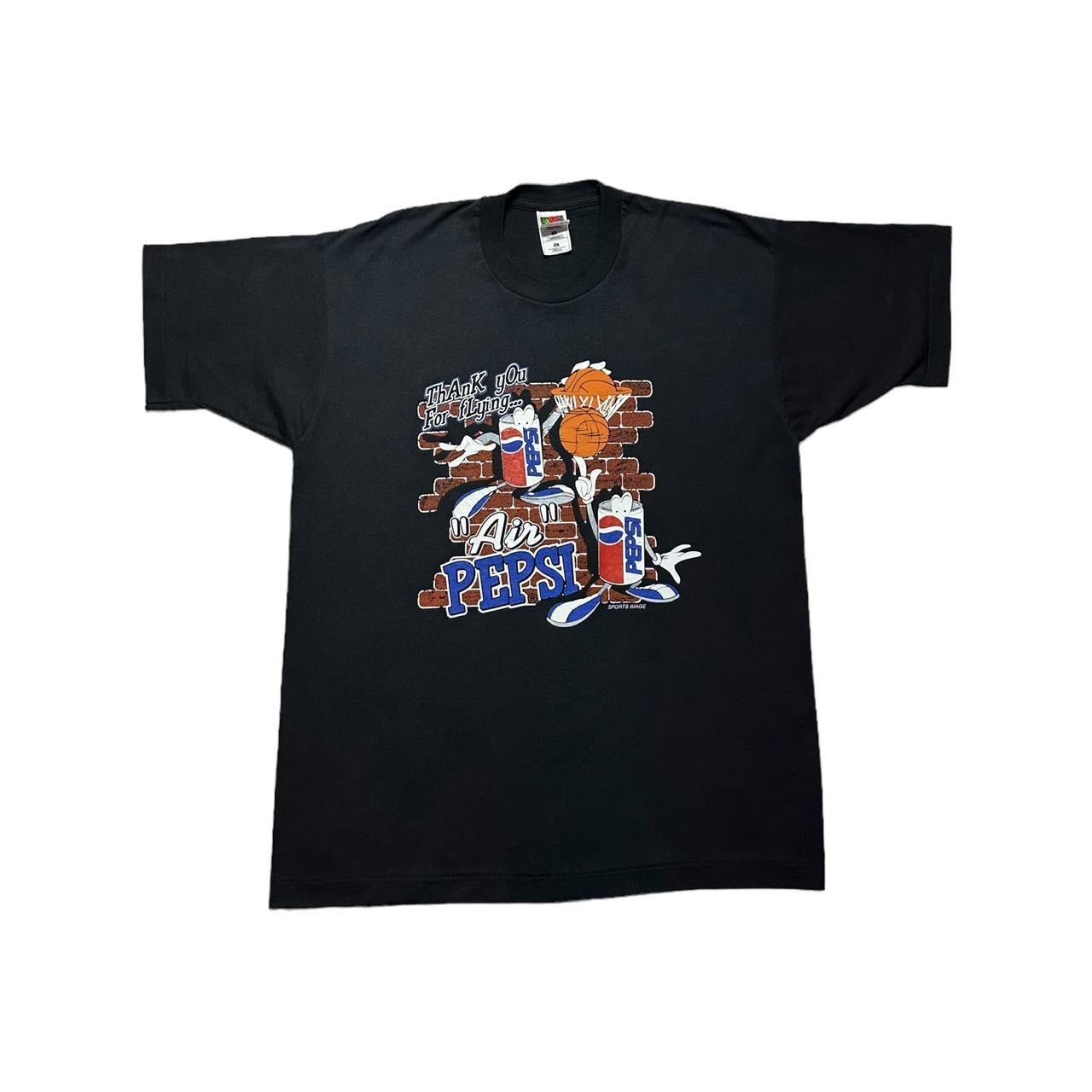 Fruit Of The Loom × Pepsi × Vintage Vintage Air Pepsi Thank You for Flying T-Shirt Size US XL / EU 56 / 4 - 1 Thumbnail