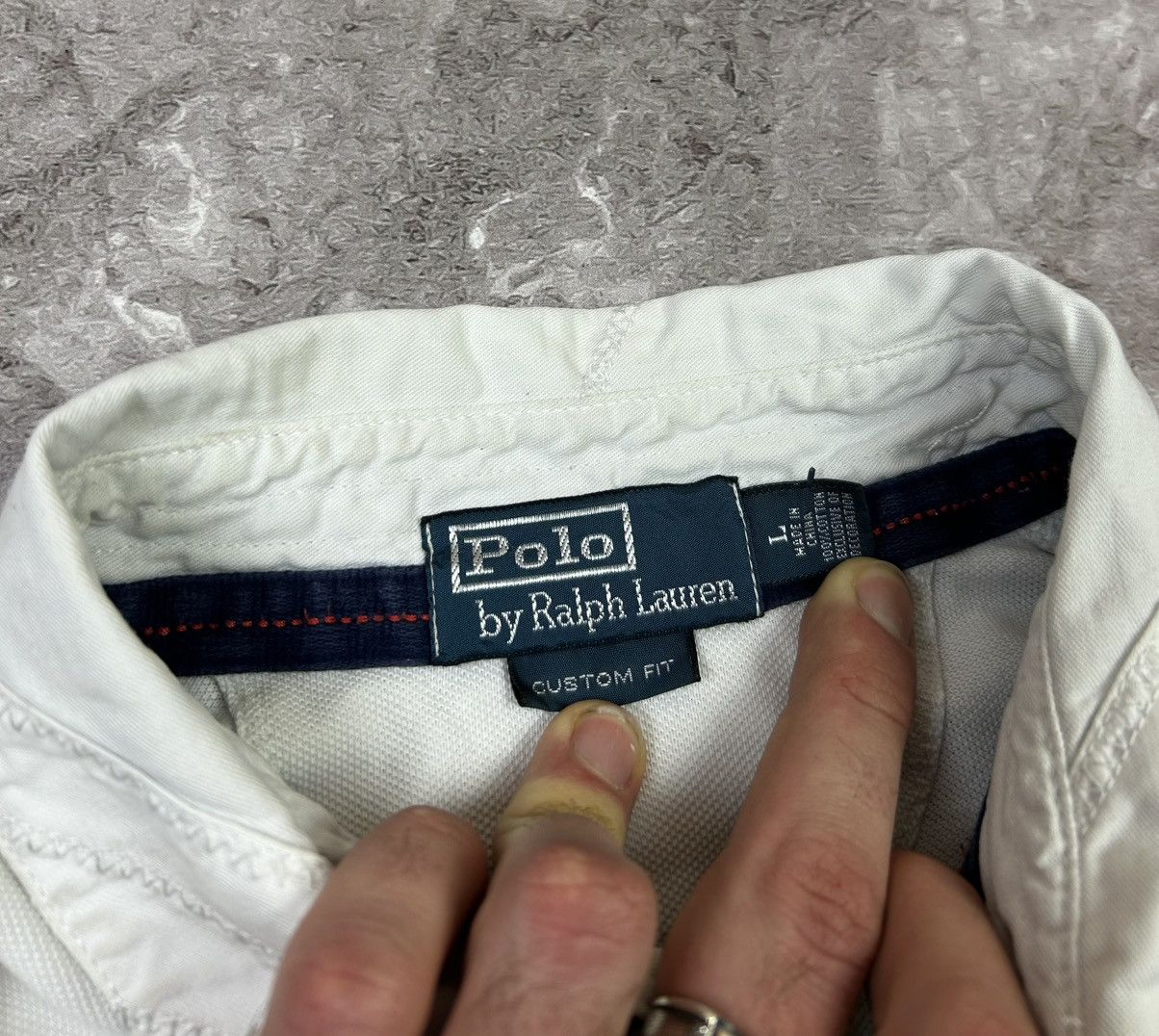 Polo Ralph Lauren × Vintage Polo Ralph Lauren Vintage Zip Big Logo T Shirt Rescue Patrol Size US L / EU 52-54 / 3 - 10 Thumbnail