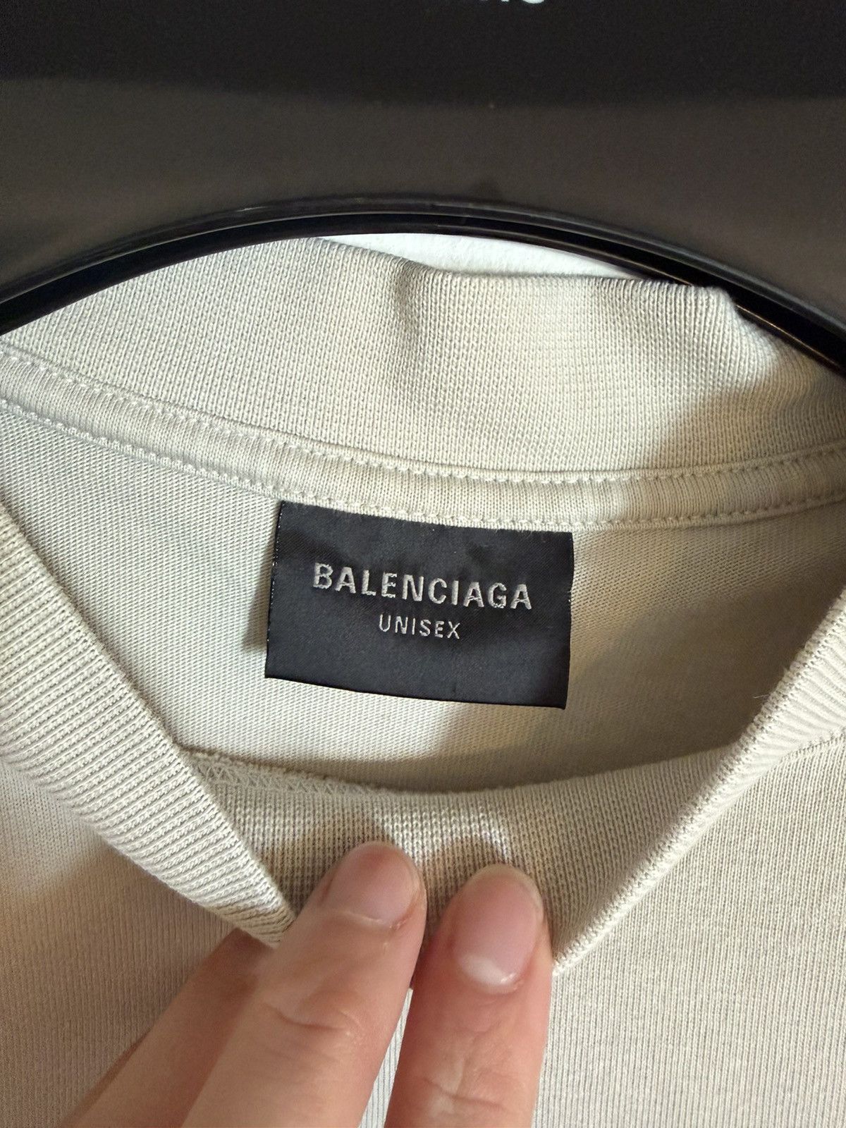 Balenciaga Paris City oversized T-shirt CROPPED fits like S Size US XS / EU 42 / 0 - 4 Thumbnail